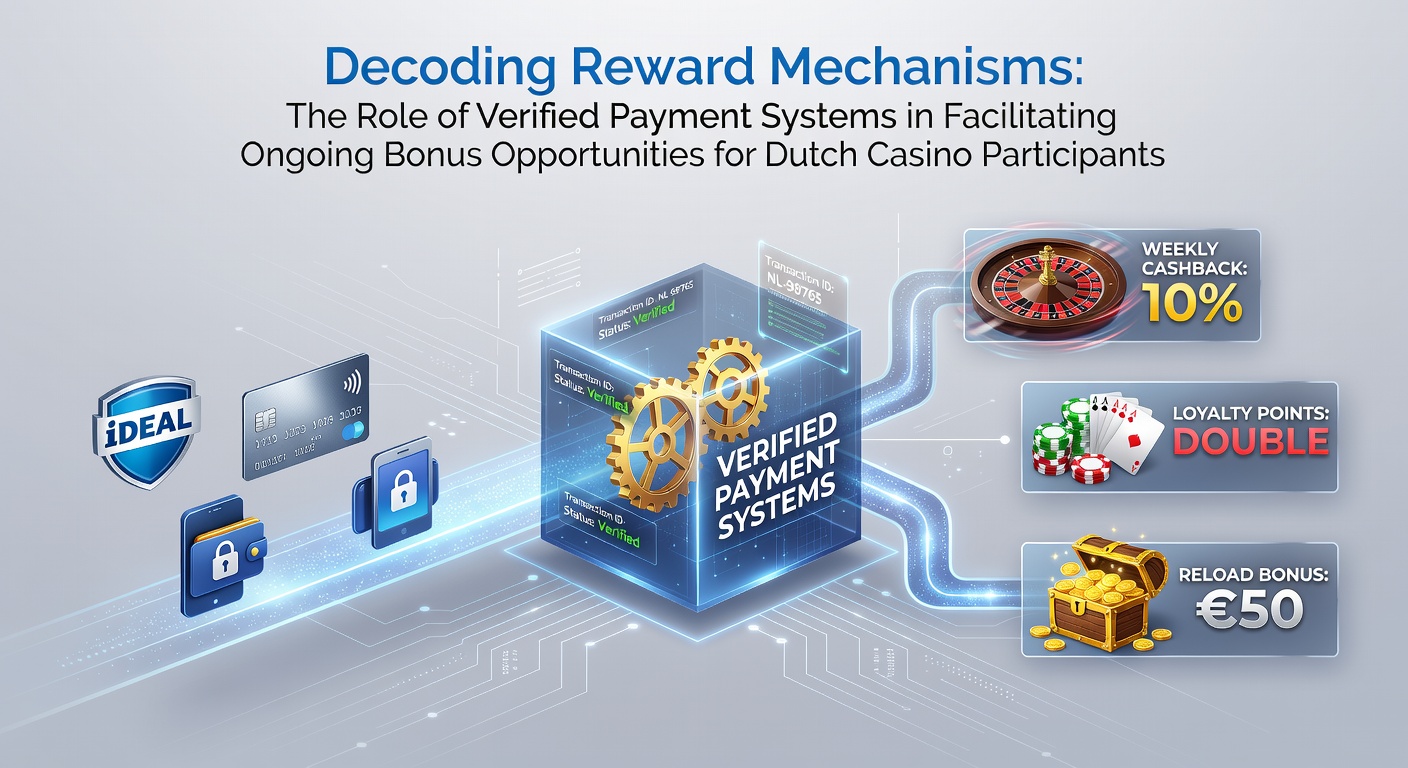 Illustratie van geverifieerde betalingsstromen die bonusmechanismen activeren in Nederlandse online casino's
