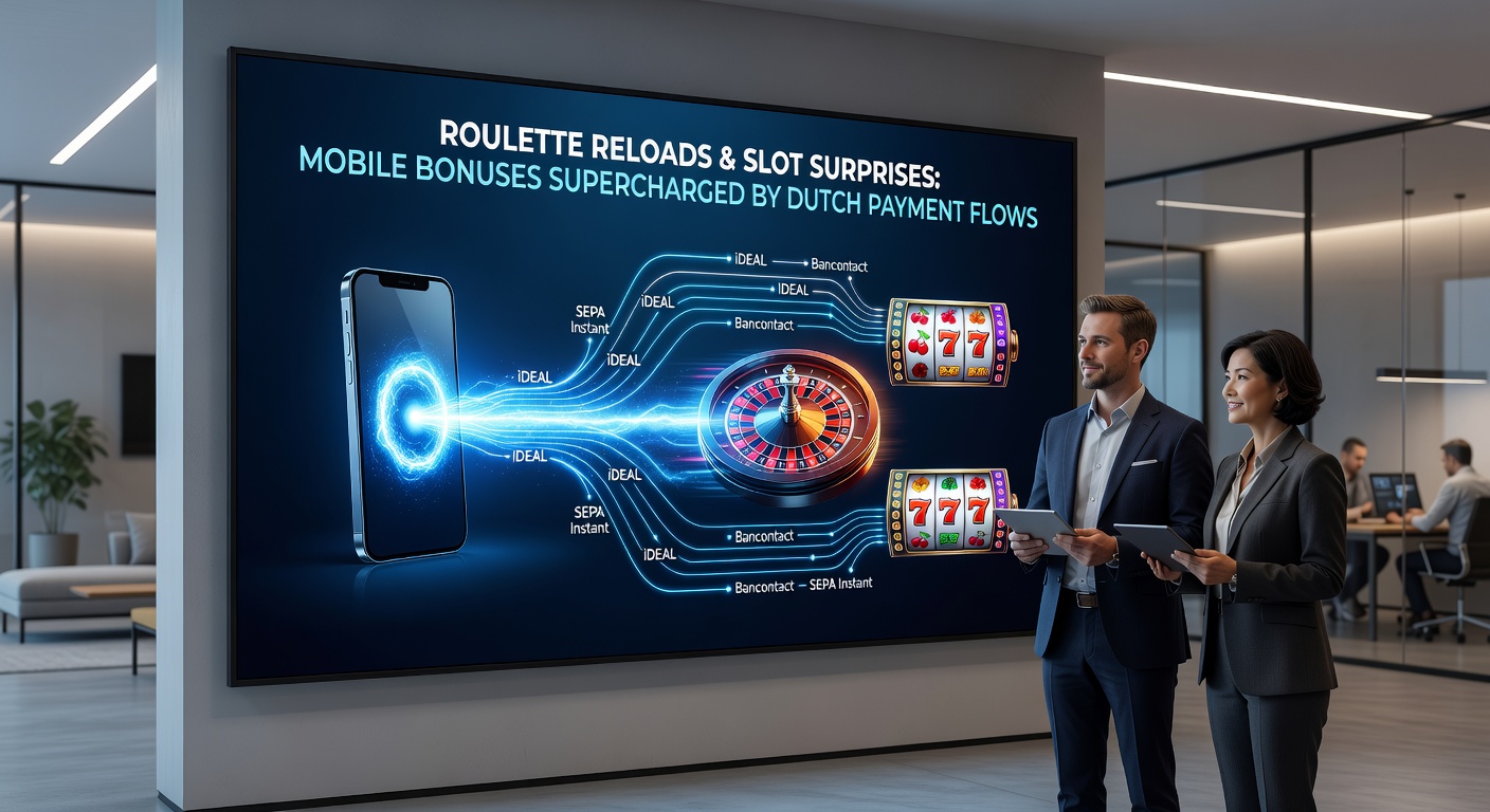 Slot verrassingsbonus op mobiel scherm met iDEAL betaalbevestiging en vallende free spins in een Nederlands online casino