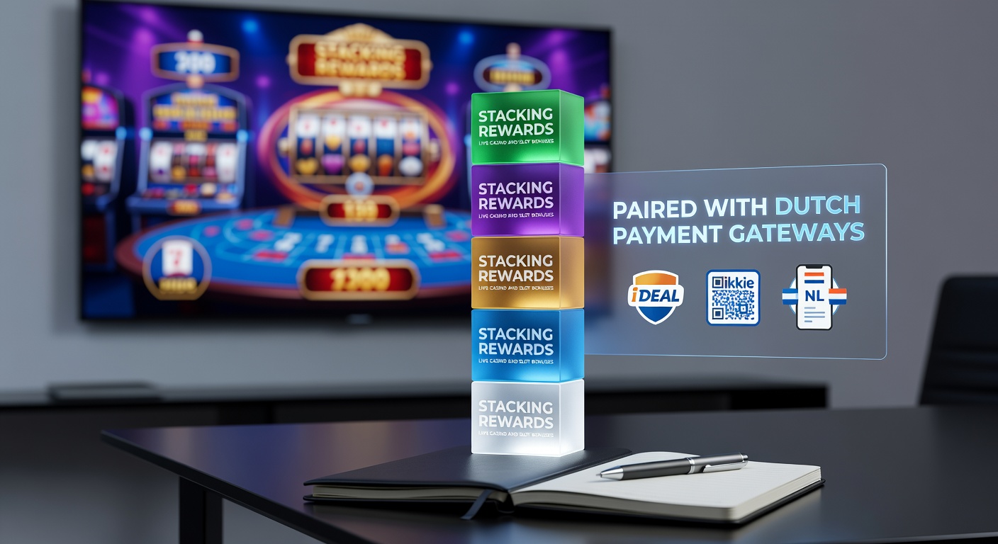 Voorbeeld van een live casino interface met gestapelde bonuspop-ups en iDEAL betaaloptie