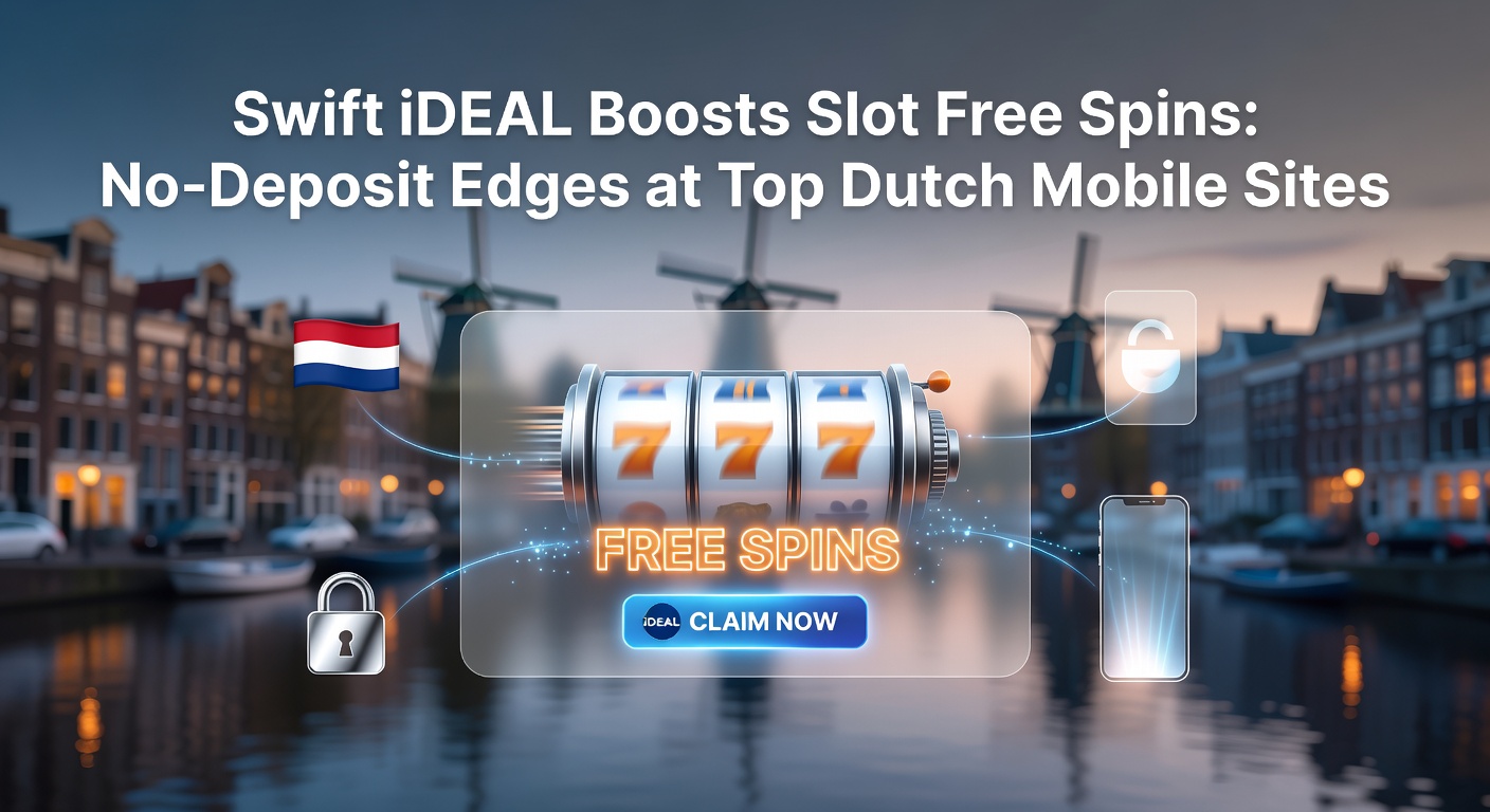 Grafiek met iDEAL-transactiesnelheden en stijgende grafiek van free spins claims op Nederlandse mobiele casino apps in 2026